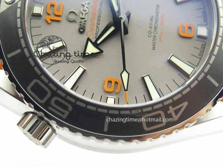 0505 UrbanStyle Planet Ocean 2016 43.5mm SS OM 1:1 Best Edition Gray Dial On Black Nylon Strap A 8168